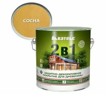 Акватекс 2в1 -сосна 2,7л New/4