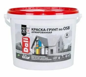 Краска-грунт по OSB армированная База А 6кг/1