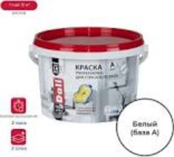 Краска для стен/потолков Тиксотропная PROFESSIONAL 3 база А 2,5л/6