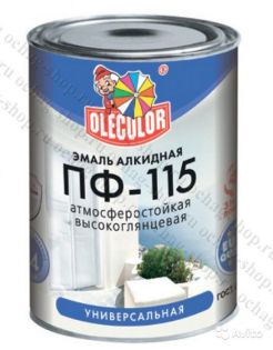 Эмаль Алкидная ПФ115 Ole Color белая 5кг