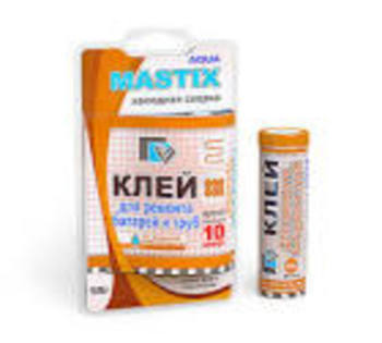 Клей д/батарей и труб (холодная сварка) 55гр. в блистере MASTIX/60