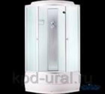 Душевая кабина Aquapulse 4001D fabric White, 80*80*220см (  в/п) (SC20AP5-1) без коробки