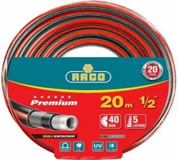 40300-1/2-20_z01 RACO PREMIUM, 1/2",20 м,40 атм,пятисл-й, усиленный двумя слоями армир, полив. шланг