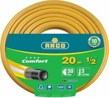 40303-1/2-20_z01 RACO  COMFORT, 1/2", 20 м, 30 атм, трёхслойный, армированный, поливочный шланг