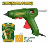 JDGL1606 Пистолет клеевой 11мм 20 - 100Вт + 2 стержня JADEVER JDGL1407/40 JADEVER