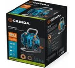428460 GRINDA HRK-25 шланг-25*1/2" поливоч.4 предм.сталь опоры  со шлангом в компл ProLine
