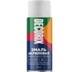 Аэрозольная эмаль универсальная DECORIX, 520 мл, белый глянцевый /12  0101-21 DX