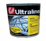 Грунт-эмаль по ржавчине 3в1 серая 10кг Ultra Lines
