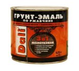 Грунт-эмаль по ржавч.молотков.( зеленый) 0,75л/6 шт